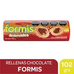 Arcor Formis Rellenas de Chocolate x 108gr