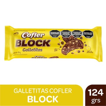 Arcor Cofler Galletitas Block x 124gr