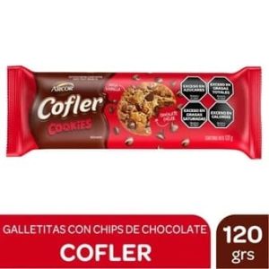 Arcor Cofler Galleta Chipas de Chocolate x 120gr