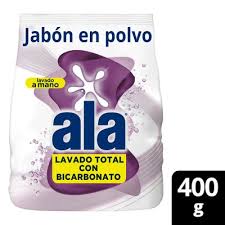 Ala Jabón en Polvo Lavado a Mano con Bicarbonato x 400gr