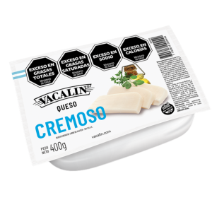Vacalin Queso Cremoso Libre de Gluten-Sin Tacc x 400gr