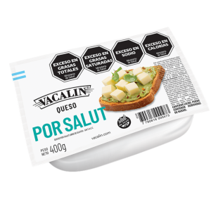 Vacalin Queso Porsalut Libre de Gluten-Sin Tacc x 400gr