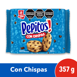 Pepitos Galletitas con Chip de Chocolate x 354gr