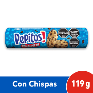 Pepitos Galletitas con chip de Chocolate x 119gr