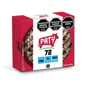 Paty Hamburguesas Clásica 4 x 80gr