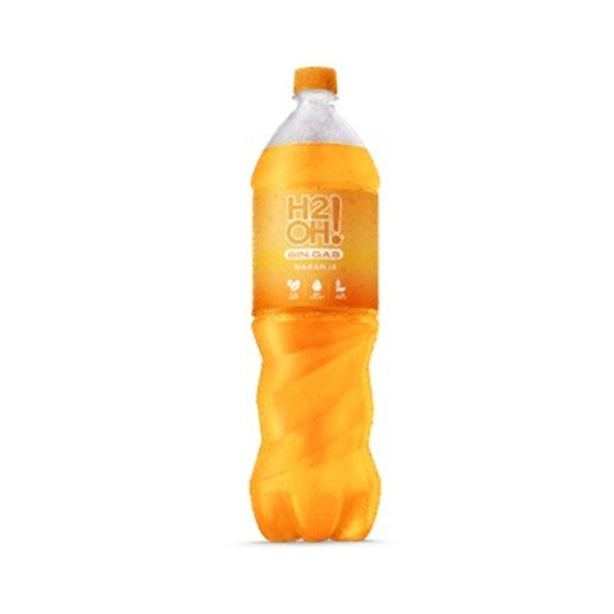 H2OH Agua Saborizada Sin Gas Naranja x 1.5lt