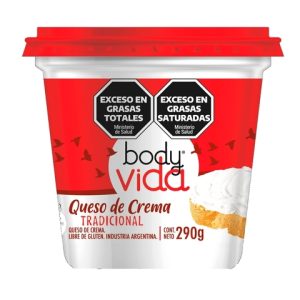 BodyVida Queso Crema Tradicional x 290gr