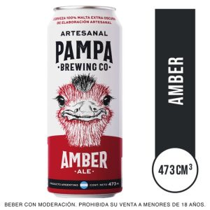 Pampa Brewing Co. Amber Ale x 473cm³
