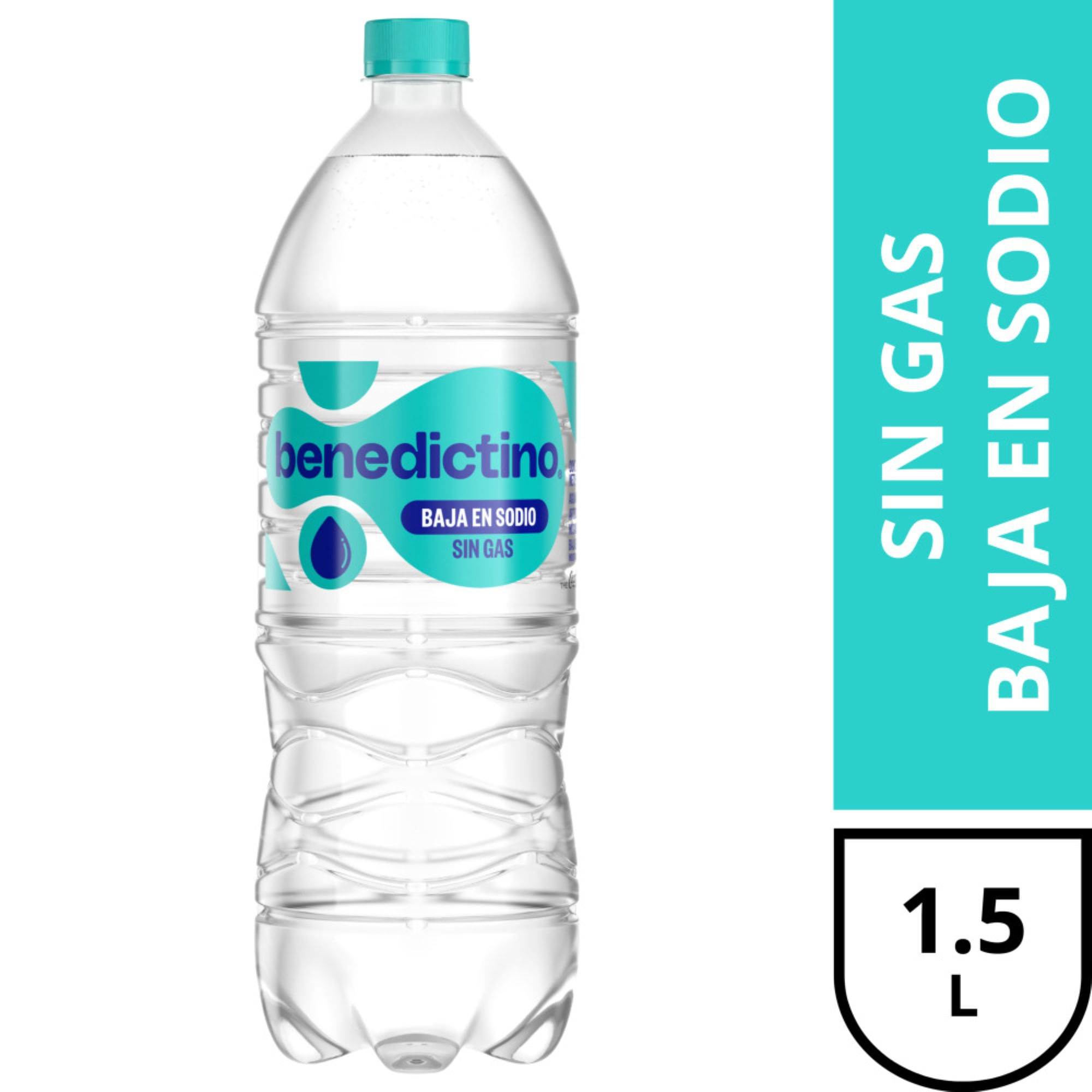 Benedictino Agua Bajo Sodio x 1.5lt