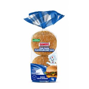 Bimbo Pan Para Hamburguesa x 6u.