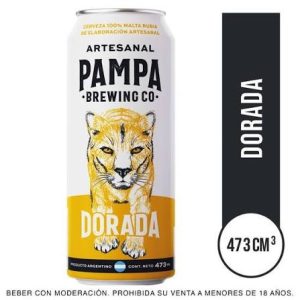 Pampa Brewing Co. Dorada x 473cm³