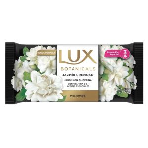 Lux Jabón de Tocador Jazmin Cremoso Pack 3 x 125gr