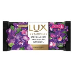Lux Jabón de Tocador Orquídea Negra Pack 3 x 125gr