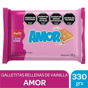 Amor Galletitas Rellenas de Vainilla x 330gr