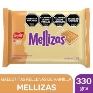 Mellizas Galletitas Rellenas de Vainilla x 330gr
