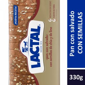Lactal Pan Salvado con Semillas x 330gr