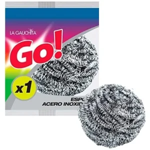 Go! Esponja de Acero Inoxidable x 30gr