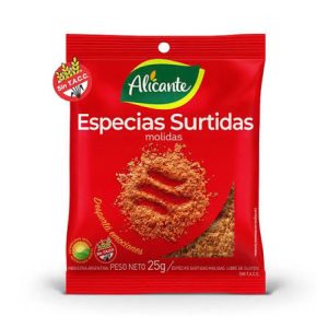 Alicante Especias Surtidas Molidas x 25gr