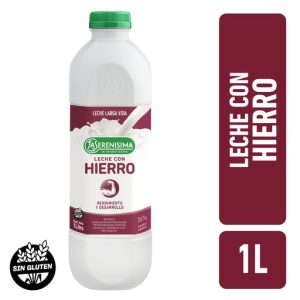 La Serenisima Leche con Hierro x 1lt