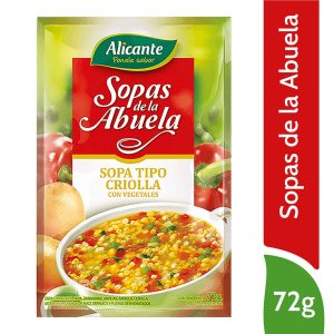 Alicante Sopa Tipo Criolla x 72gr