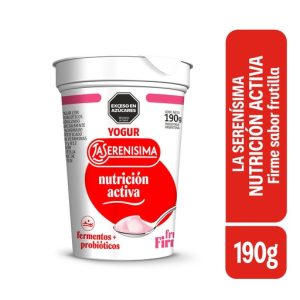 La Serenisima Yogur Firme Sabor Frutilla x 190gr