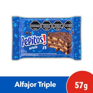 Pepitos Alfajor Triple x 57gr