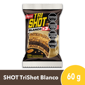 SHOT Alfajor TriShot Blanco x 60gr