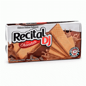 Recital DJ Obleas Sabor Chocolate x 100gr