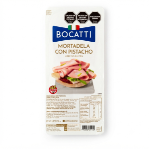 Bocatti Mortadela con Pistacho x 70g