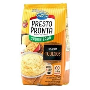 Presto Pronta Polenta Sabor 4Quesos x 250gr
