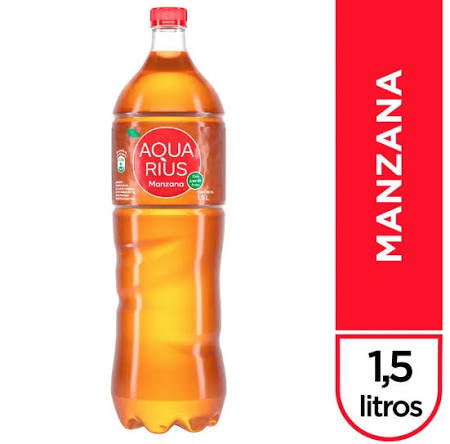 Aquarius Saborizada Manzana Pet x 1.5lt