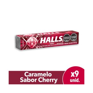 Halls Caramelo Cherry x 9unid