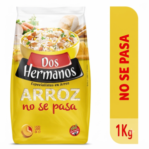 Dos Hermanos Arroz No Se Pasa x 1kg