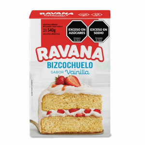 Ravana Bizcochuelo Sabor Vainilla x 540gr