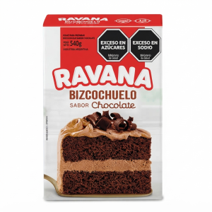 Ravana Bizcochuelo Sabor Chocolate x 540gr