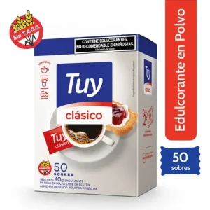 Tuy Edulcorante Clásico en Polvo x 50 Sobres