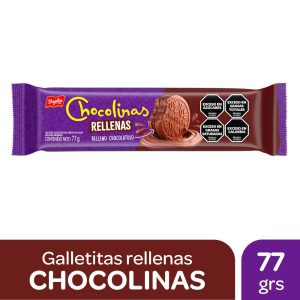 Bagley Chocolinas Relleno Chocolate x 77gr