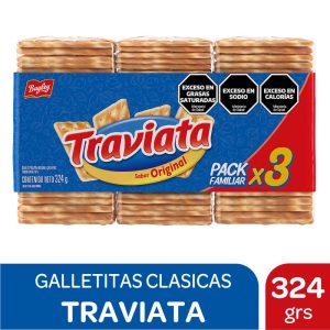 Bagley Traviata Original Pack Familiar x 3
