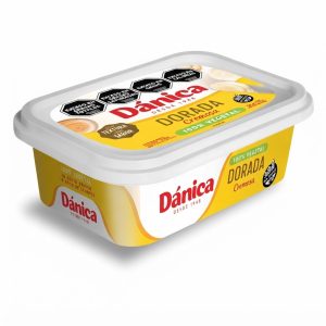 Dánica Margarina 100% Vegetal Dorada Pote x 210gr