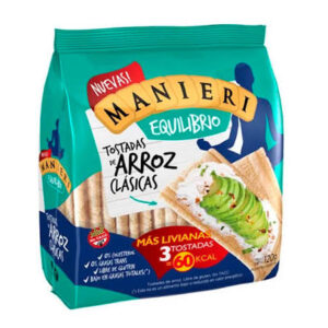 Manieri Tostada de Arroz Clásica x 120gr